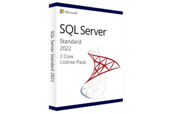 Microsoft SQL Server 2022 Standard Core - 2 Core License Pack Software ...