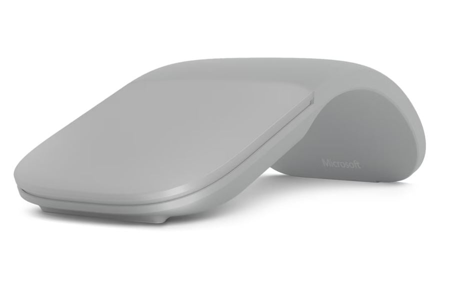 Microsoft Surface Arc Mouse Bluetooth Grey (FHD - 00005) - SoftwareDirect